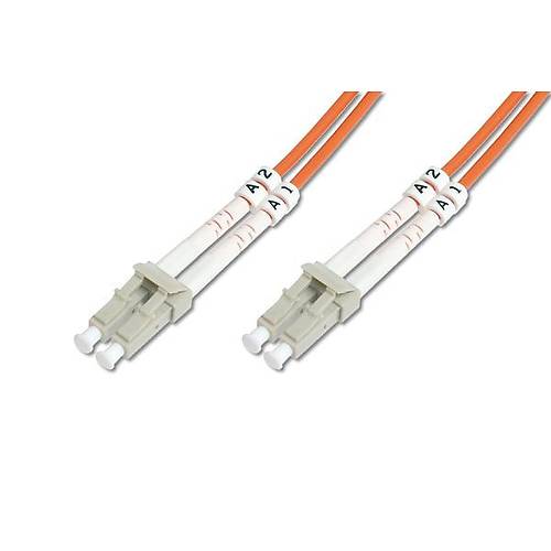 BEEK BC-FO-5LCLC-25 Fiber Optik Patch Kablo, Multimode OM 2 50/125 Duplex, 3.0mm, 25 metre
