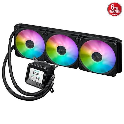 ASUS 360MM PRIME LC LCD ARGB AM5-1851P SIVI SOUTMALI LEMC FANI