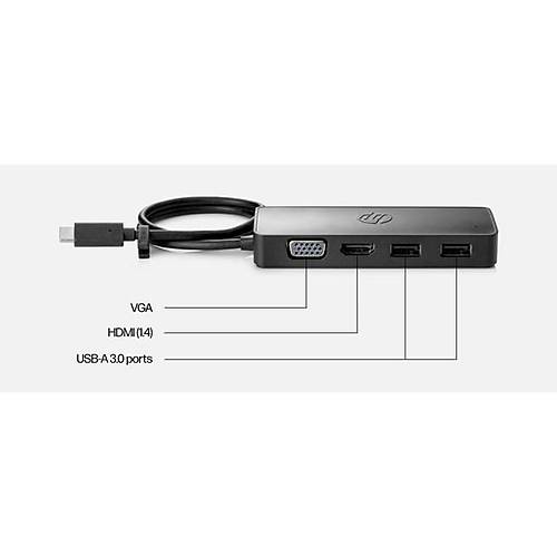 Hp Travel Usb Type-C Hub (235N8Aa)