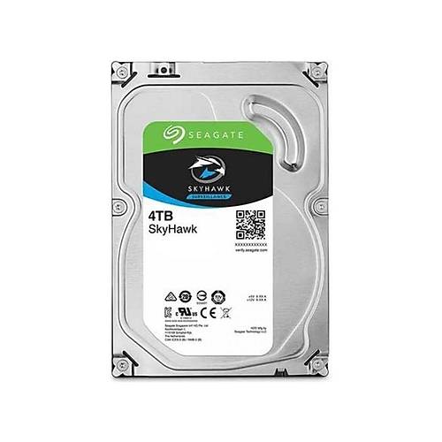 Seagate 4Tb St4000Vx015 Skyhawk 3.5 5400Rpm Harddisk G�venlik Diski (Hikvision)