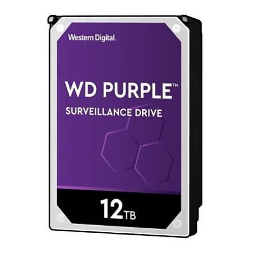 12 TB WD 3.5 PURPLE SATA3 72000RPM 256MB 7-24 GUVENLIK WD121PURP (3 YIL RESMI DIST GARANTI)