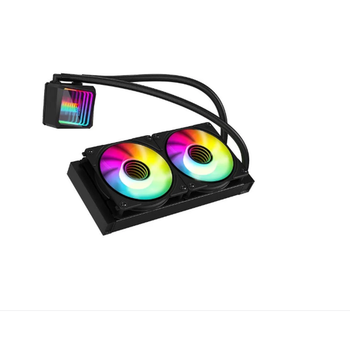 POWERBOOST PB-LCS-IM240-B (S�YAH) ALPHA 240B ARGB Fanl� 240mm (LGA1700-AM4-AM5) Uyumlu S�v� So�utma Sistemi