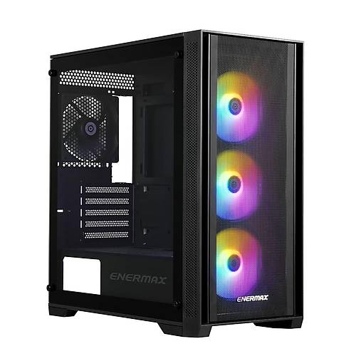ENERMAX STARRYFORT SF21 600W 80+ TEMPERLI CAM Siyah USB3.0 GAMING ATX KASA