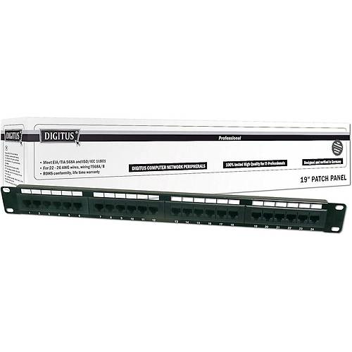 Digitus DN-91524U 24 Port Cat-5E UTP Patch Panel