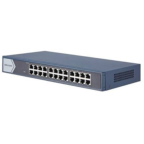 Hkvson 24Port Ds-3E0524-E(B) Ggabt Ynetilemez Switch Rackmount