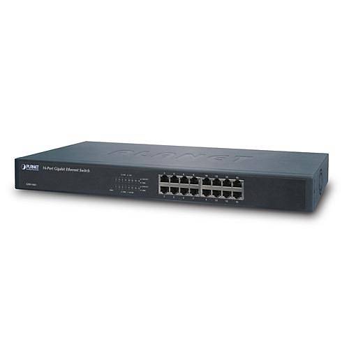 Planet 16 Port Pl-Gsw-1601 10-100-1000 Gigabit Desktop Switch