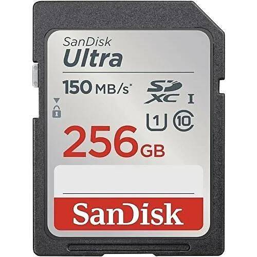 Sand�sk 256Gb Ultra Sdsdunc-256G-Gn6In Sdhc Haf�za Kart�