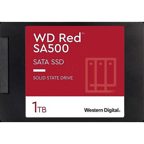 WD 1TB RED SA500 WDS100T1R0A 560-530MB-s NAS SSD D�SK