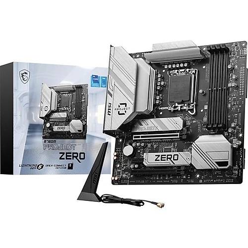 Ms� B760M Project Zero W�f�-6E Ddr5  Hdm�-Dp Pc�e 4.0 1700P Matx