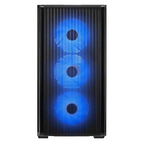 Rampage Craft 4-Rgb Fanl� Gam�ng M�d-Tower Pc Kasas� Siyah