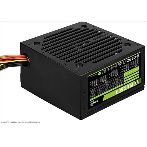 AEROCOOL AE-VXP500 500W Aktif PFC Power Supply