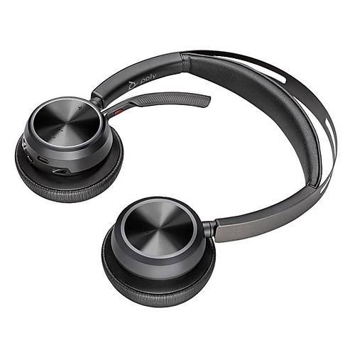 Poly Voyager Focus 2 Mik. Stereo Kulakl�k (+Stand)