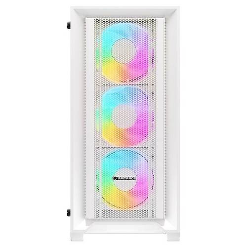 RAMPAGE 750W 80+ BRONZE VOYAGER 4-RGB FANLI GAMING MID-TOWER PC KASASI BEYAZ