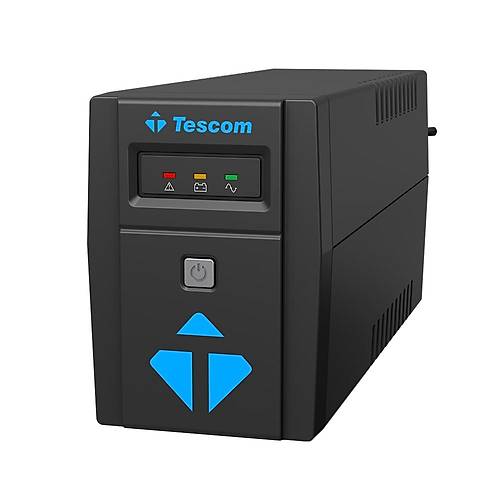 TESCOM LEO 600 VA (1x12V 7AH Ak�) <<UPS Teknolojisi>> 5-10 dk UPS