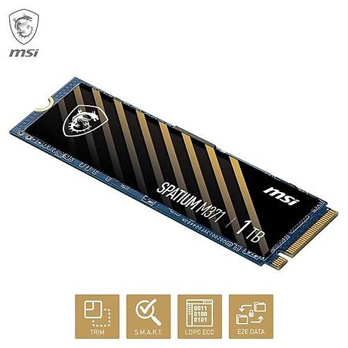 MSI 1TB SPATIUM M371 2350-1700MB-s M2 NVME GEN3 DSK