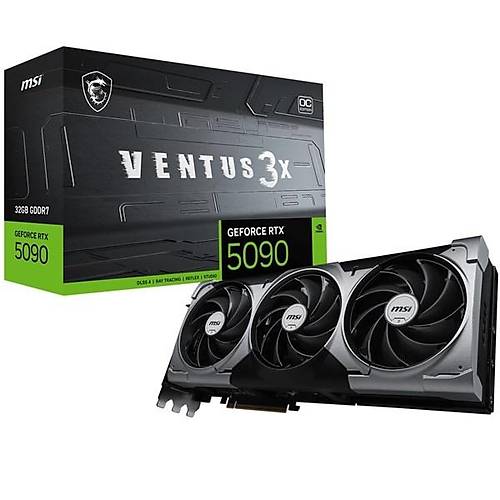 MSI RTX5090 32GB VENTUS 3X OC 32G GDDR7 384bit HDMI DP PCIe 5.0
