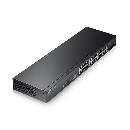 Zyxel 24-Port Gs1900-24-Eu0102F Gigabit 2X-Sfp Ynetilebilir Switch