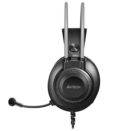 A4 Tech Fh-200U Mikrofonlu Gri Usb Kulaklk