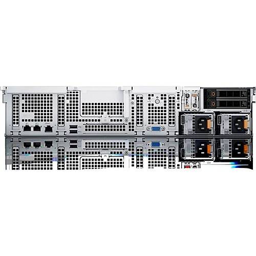 DELL Silver 4410Y R760XS PER760XS1SPL 64GB DDR5 RDIMM- 8x1.92TB SSD- 2x700w 2U Rack Sunucu