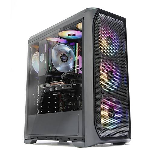 Zalman N5 Mf 4-Fanl� Gam�ng M�d-Tower Pc Kasas�