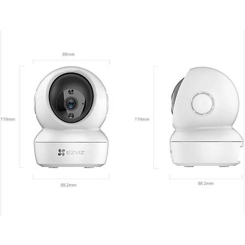 Ezvz 4Mp Box 4Mm Cs-H6C Pan-Tlt Wf Kamera