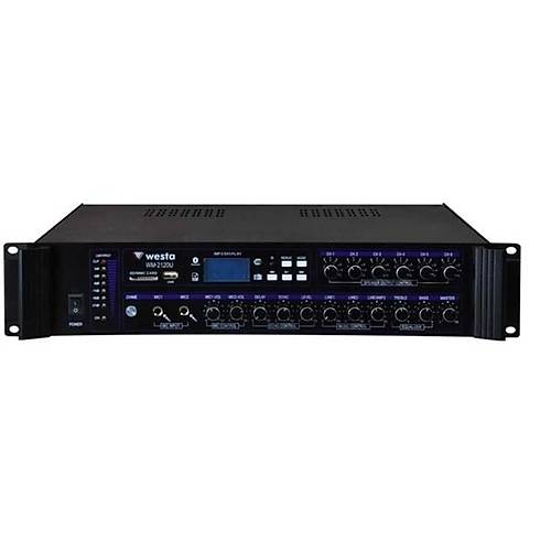 WESTA WM-2120U 120W 100V 6-blgeli Mikser Amfi