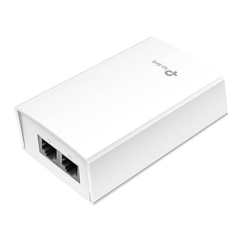 TP-LINK POE4824G 48V PASSIVE POE INJECTOR ADAPTER DATA AND POWER CARRIED OVER THE SAME CABLE 24W POE POWER PLASTIC CASE