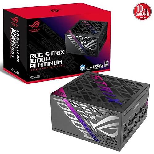 ASUS 1000W 80+ PLATINUM ROG STRIX 1000P TAM MODLER POWER SUPPLY