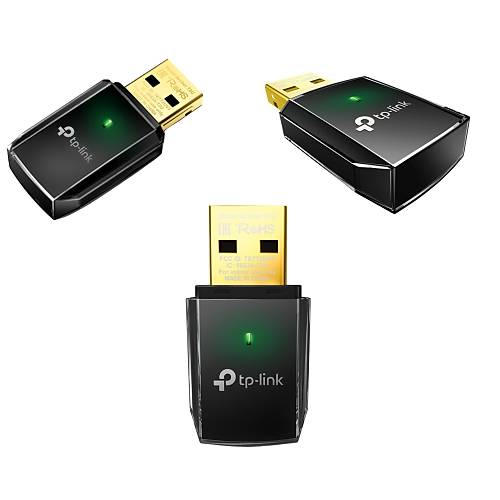 TP-LINK Archer T2U 600Mbps 802.11ac USB Kablosuz Adapt�r (5GhZ + 2.4GhZ)