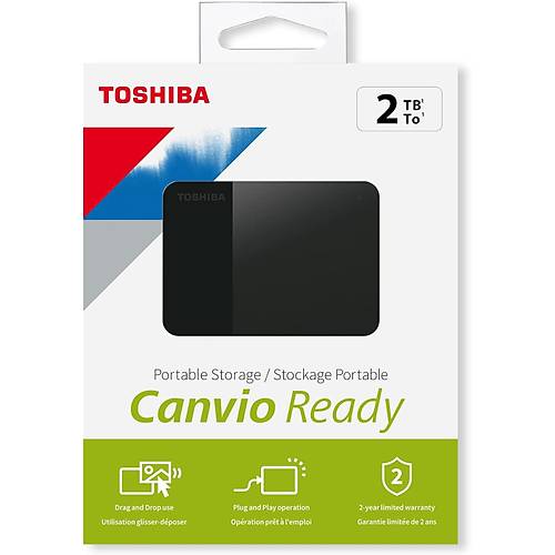 Toshiba 2Tb Canvio Ready 2.5