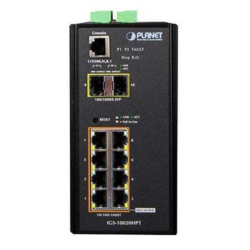 Planet Pl-Igs-10020Hpt  End�striyel Tip Y�netilebilir Ethernet Switch (Industrial Managed Ethernet Switch)