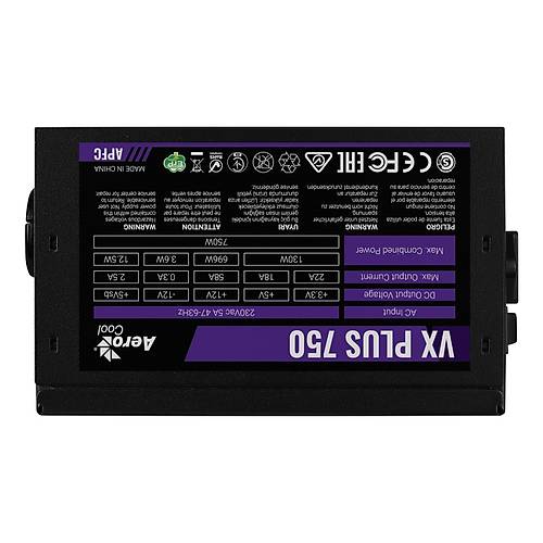 Aerocool Ae-Vxp750 750W Aktif Pfc Power Supply