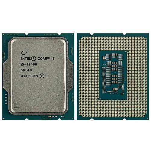 INTEL (12.Nesil) Alder Lake i5-12400 2.50GHz ~ 4.40GHz 18MB 1700P ��lemci Tray (Fans�z)