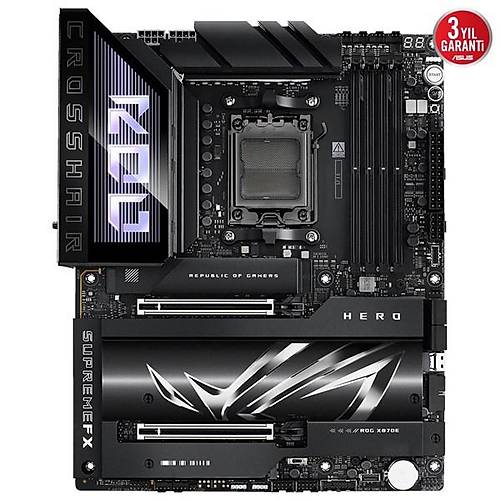 Asus Rog Crossha�r X870E Hero Ddr5 Hdm� Dp Pc�e 5.0 Am5 Atx