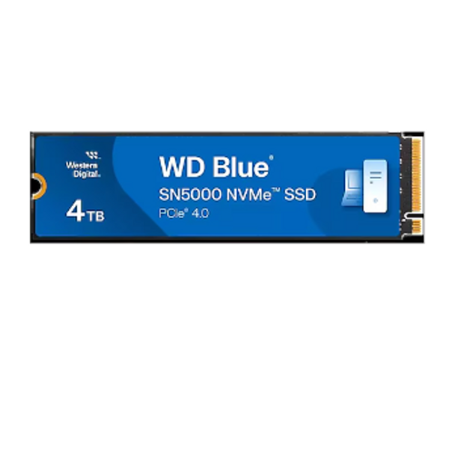 4TB WD BLUE M.2 NVMe SN5000 5500-5000MB-s WDS400T4B0E GEN4 SSD