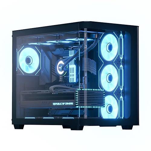 Aerocool P500C Mirror A-RGB ATX Siyah (Psu yok)