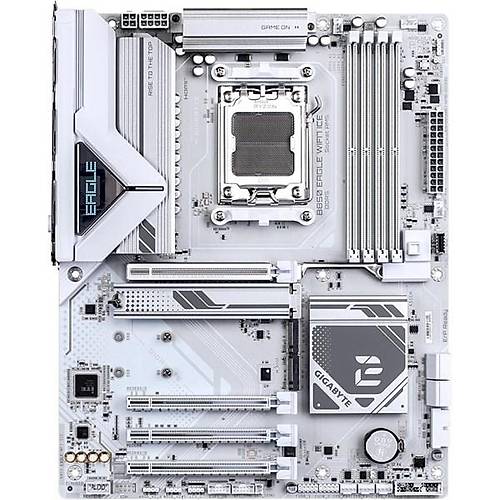 GIGABYTE B850 EAGLE WIFI7 ICE DDR5 HDMI-DP TYPEC PCIE 5.0 AM5 ATX BEYAZ