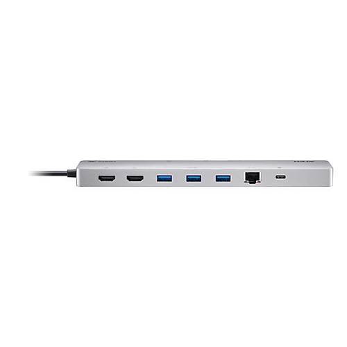 Aten ATEN-UH3240 G�� Ge�i�li 11'i 1 arada USB-C �oklu Ba�lant� Noktal� Yerle�tirme �stasyonu