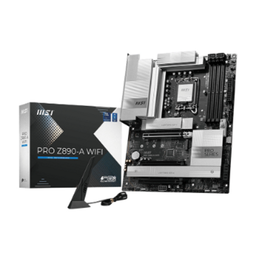 MSI MB PRO Z890-P WIFI SOKET 1851 DDR5 9200MHZ(OC) USB 20Gbps 4xM.2 2xTB4 HDMI 2X DP 5G LAN WIFI 7 ATX
