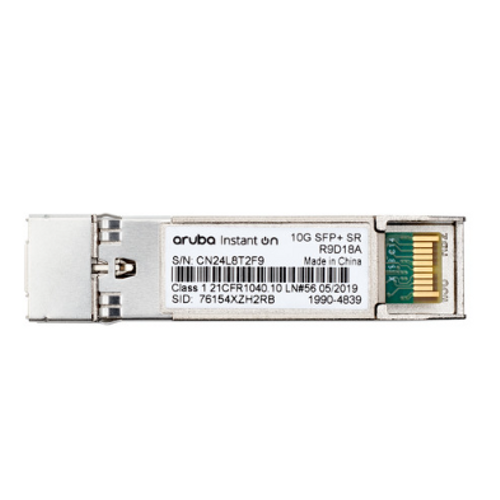 Aruba Ion 10G Sfp+ Lc Sr 300M Mmf Xcvr ( R9D18A )