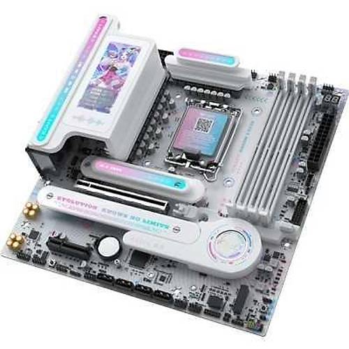 MAXSUN �Craft B860M CROSS PRO WIFI DDR5 HDMI-DP TYPEC PCIE 5.0 1851P MATX BEYAZ