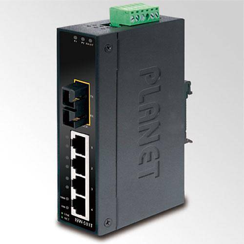 Planet Pl-Isw-511Ts15 End�striyel Tip Y�netilemeyen Ethernet Switch