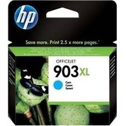 Hp T6M03Ae (903Xl) Cyan Yuksek Kapastel Murekkep Kartusu 825 Sayfa
