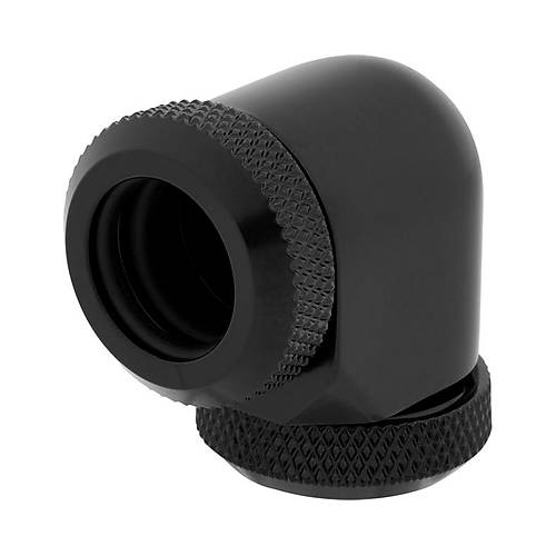 Corsair CX-9052022-WW Fitting (hard tube),XF Hardline 2-pack (90� Angled 12mm OD compression; black)