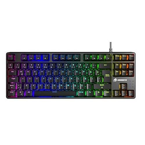 GAMEBOOSTER G23B Enigma TKL Rainbow Aydınlatmalı Red Switch Mekanik Siyah Oyun Klavyesi