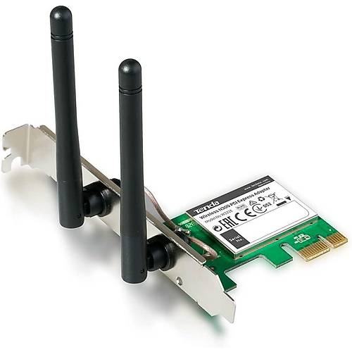 Tenda 300Mbps Pc Express W322E Kablosuz Adaptr 2.4Ghz 2X Antenli