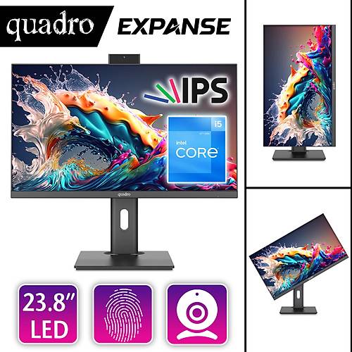 QUADRO EXPANSE AI B224 25165 i5-12450H 16GB 512GB NVME SSD 23.8