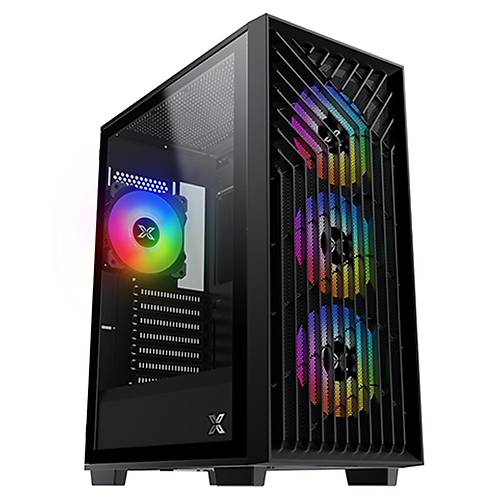 X�gmatek Lux G Od�n En49943 750W Manyetik Temperli Cam 4*12Cm Argb Fan+Kumandal� Gaming Oyuncu Kasas�