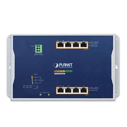 Planet Pl-Wgs-4215-8Hp2S  End�striyel Duvar Tip Poe Y�netilebilir Switch