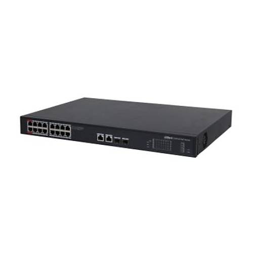 Dahua 16Port 240W Full Poe Pfs3220-16Gt-240-V2 G�gab�t 2Ge Uplink-2Xsfp Switch